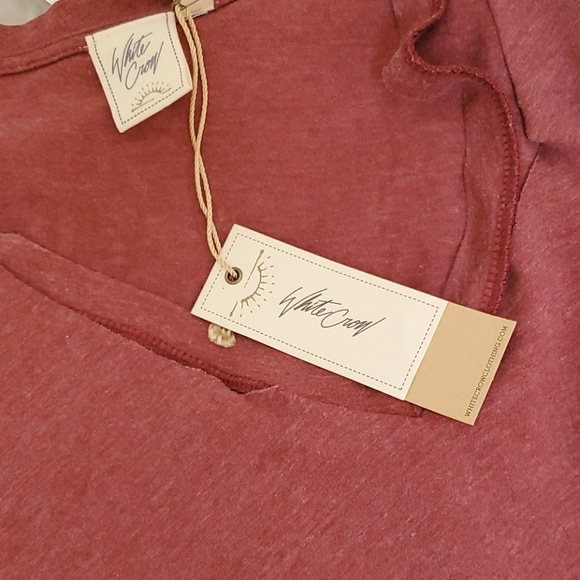 NWT White Crow Cut Out  Pullover Size M - Picture 5 of 7